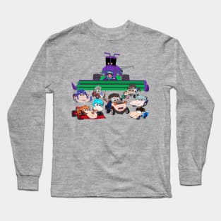 Evangelion Cars Long Sleeve T-Shirt